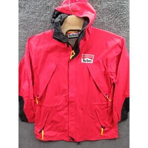Vintage Marlboro Adventure Team Hooded Jacket Windbreaker Jacket Men’s Size XL